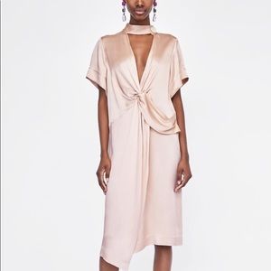 Zara cocktail dress 🌸